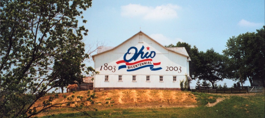 Ohio Bicentennial Barn mural